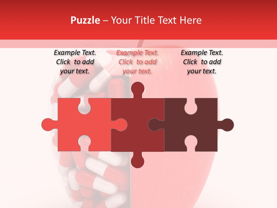 Graphic Illustration Fruit PowerPoint Template