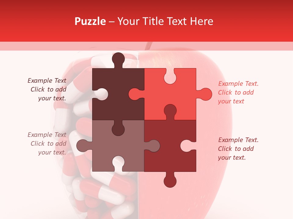 Graphic Illustration Fruit PowerPoint Template