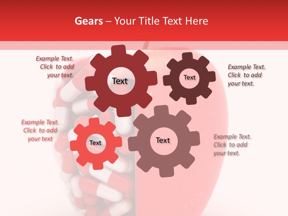 Graphic Illustration Fruit PowerPoint Template