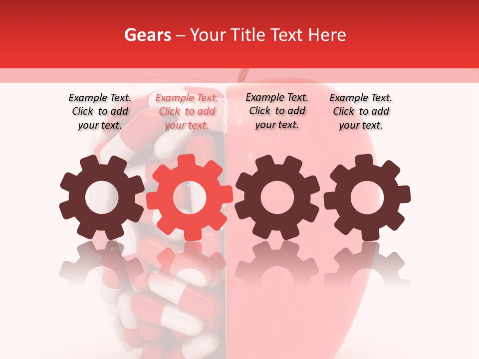 Graphic Illustration Fruit PowerPoint Template