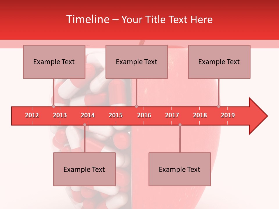 Graphic Illustration Fruit PowerPoint Template