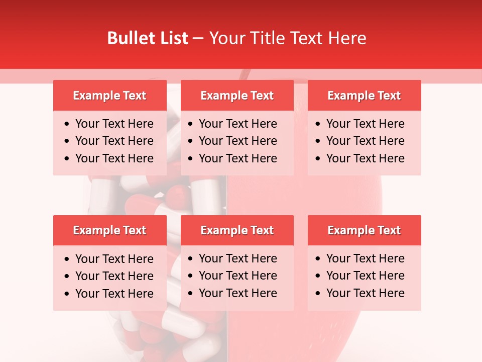 Graphic Illustration Fruit PowerPoint Template
