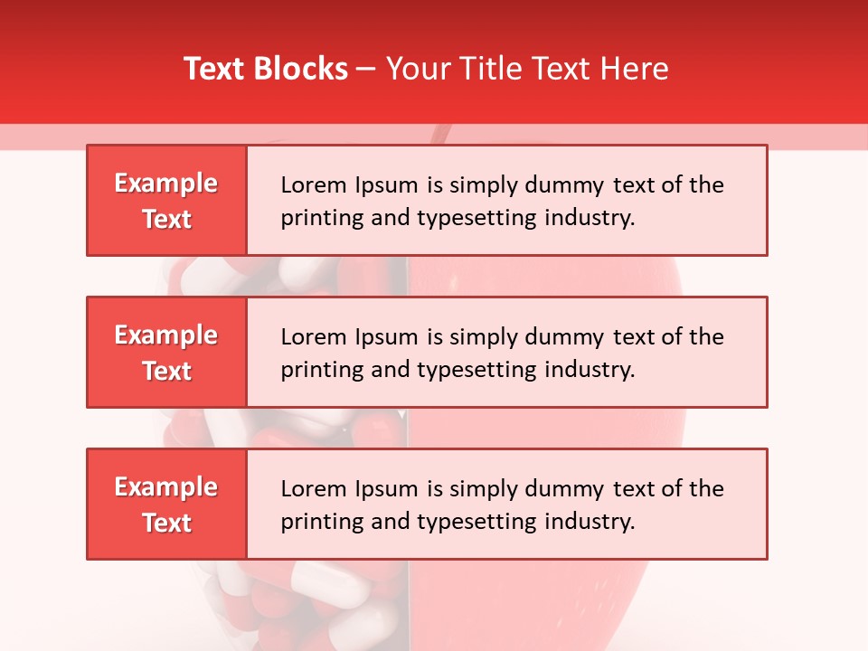 Graphic Illustration Fruit PowerPoint Template