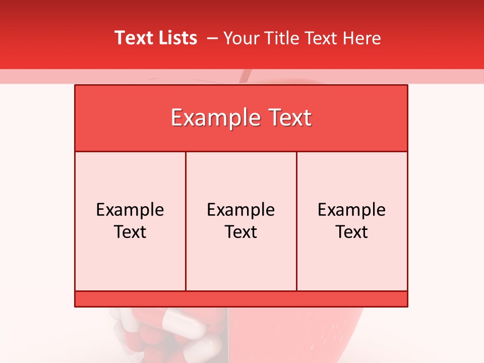 Graphic Illustration Fruit PowerPoint Template