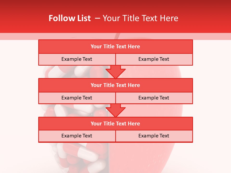 Graphic Illustration Fruit PowerPoint Template