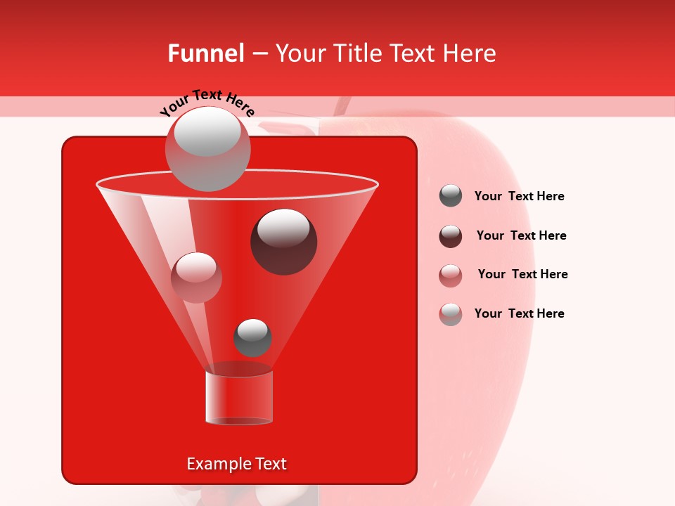Graphic Illustration Fruit PowerPoint Template