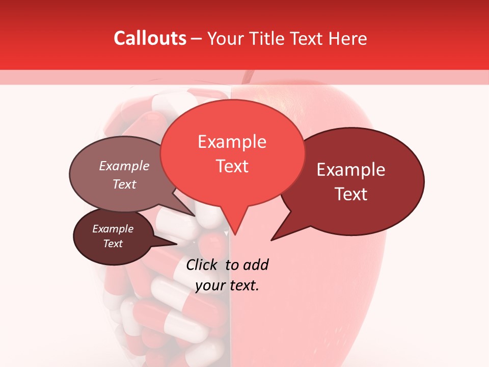 Graphic Illustration Fruit PowerPoint Template