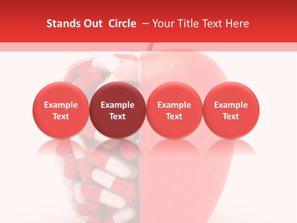 Graphic Illustration Fruit PowerPoint Template