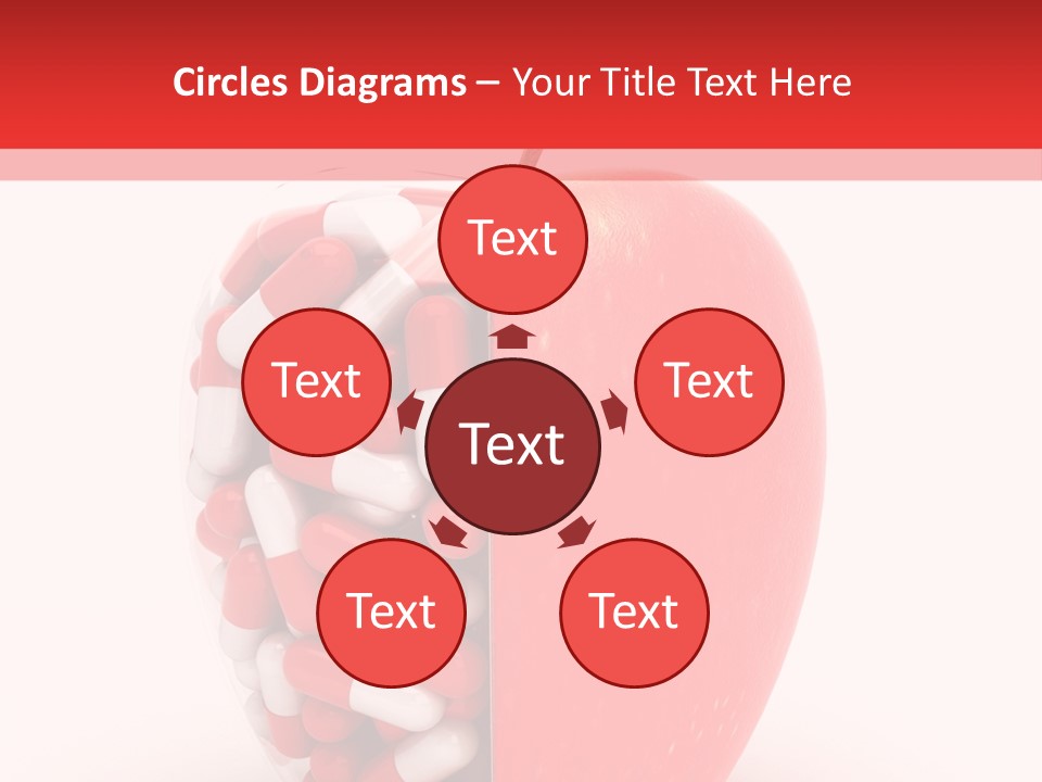 Graphic Illustration Fruit PowerPoint Template