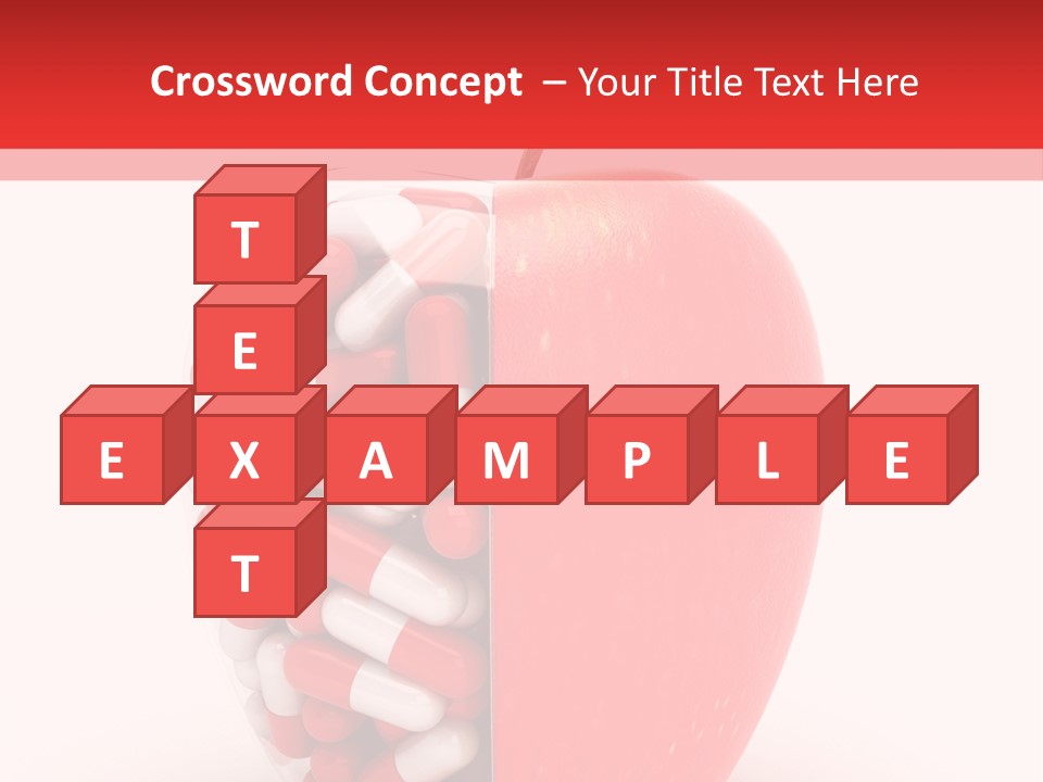 Graphic Illustration Fruit PowerPoint Template