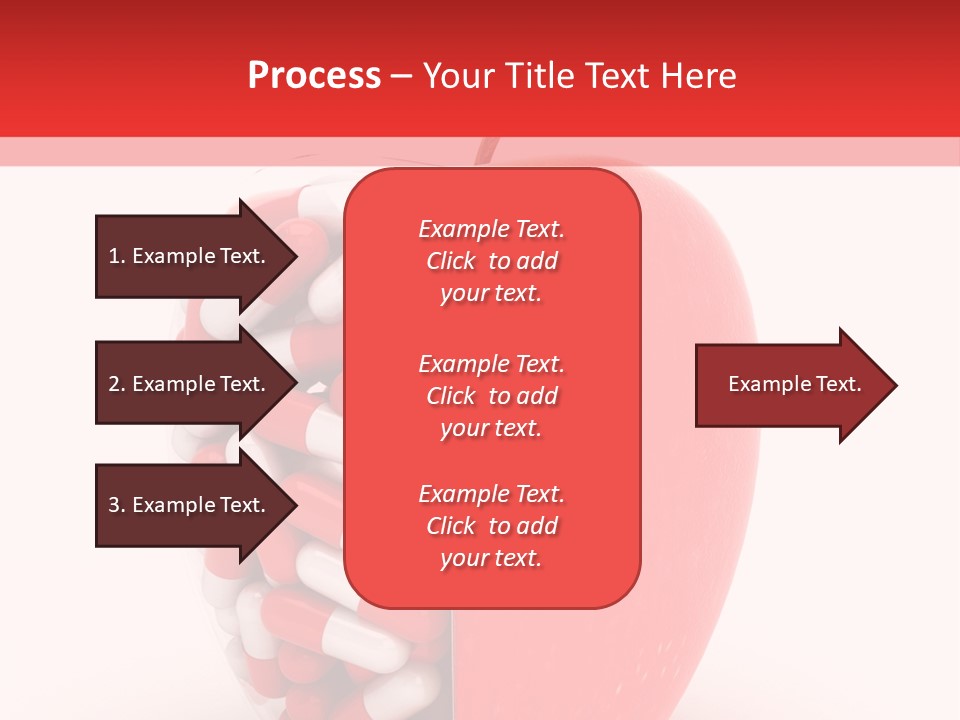 Graphic Illustration Fruit PowerPoint Template