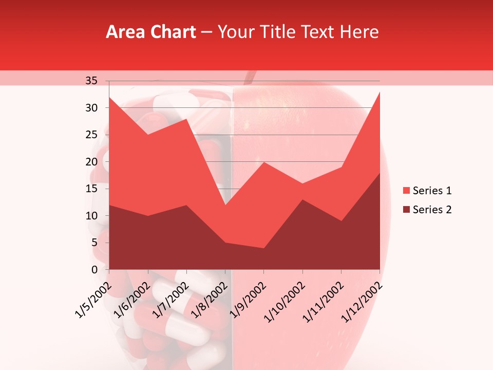 Graphic Illustration Fruit PowerPoint Template