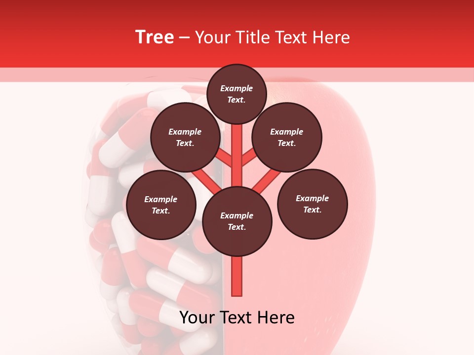 Graphic Illustration Fruit PowerPoint Template