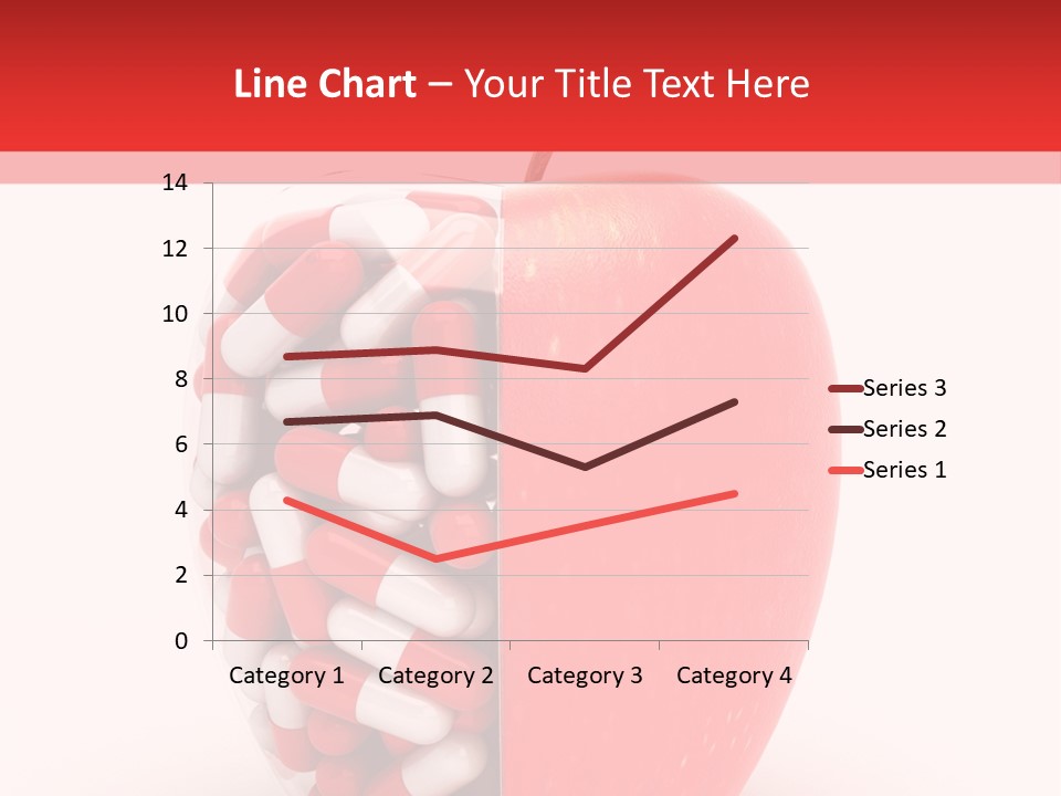 Graphic Illustration Fruit PowerPoint Template