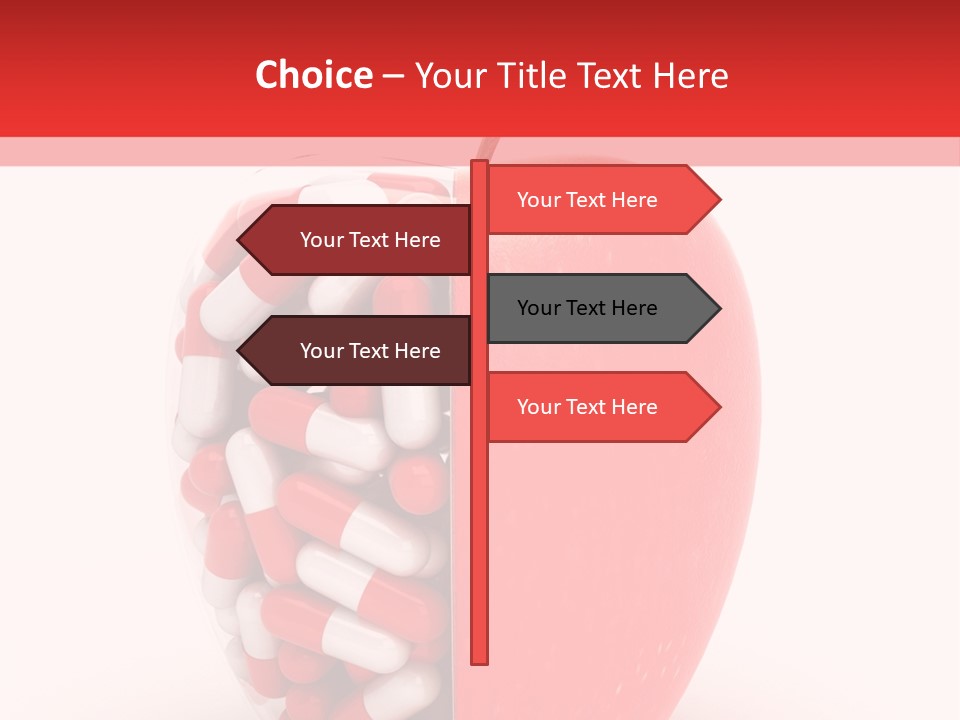Graphic Illustration Fruit PowerPoint Template