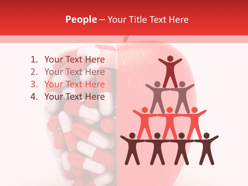 Graphic Illustration Fruit PowerPoint Template