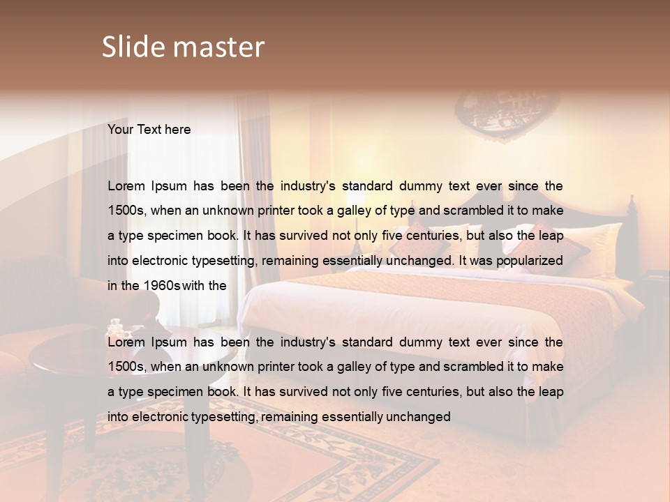 Classy Classic Wood PowerPoint Template