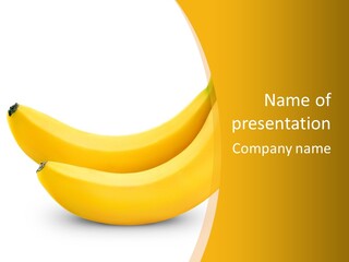 Fruit Appetizing Yellow PowerPoint Template