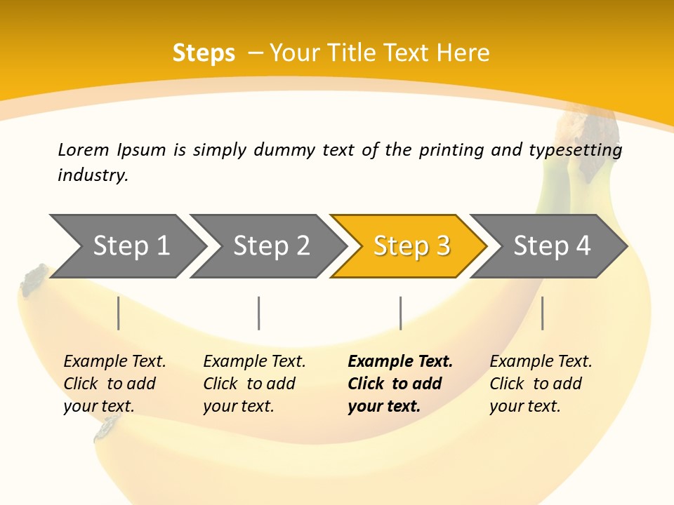 Fruit Appetizing Yellow PowerPoint Template