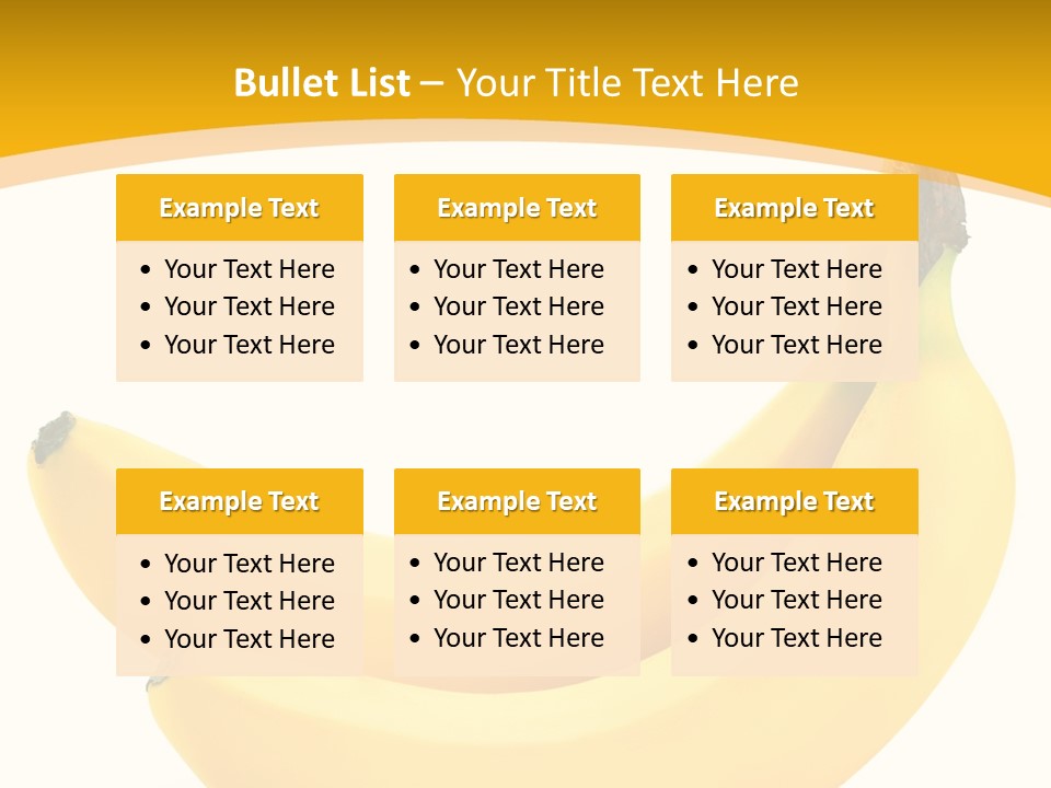 Fruit Appetizing Yellow PowerPoint Template