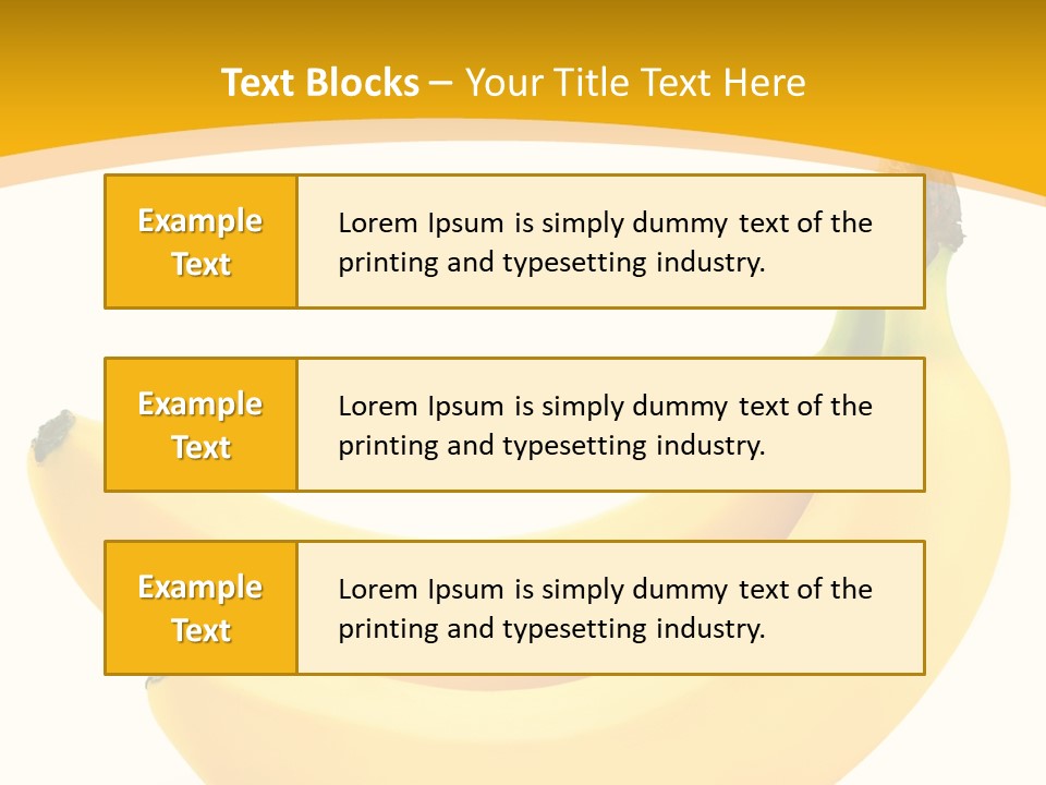 Fruit Appetizing Yellow PowerPoint Template