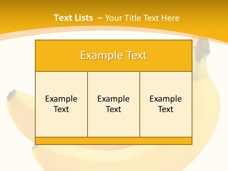 Fruit Appetizing Yellow PowerPoint Template