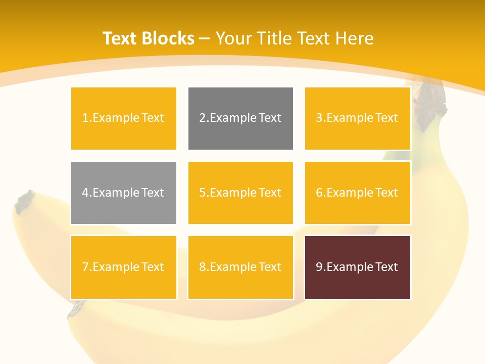 Fruit Appetizing Yellow PowerPoint Template