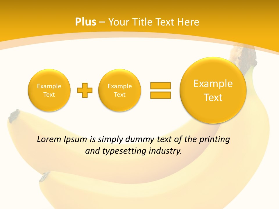 Fruit Appetizing Yellow PowerPoint Template