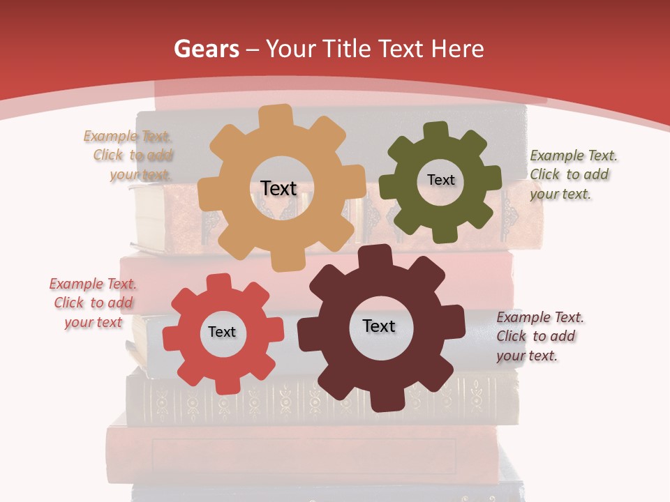 Antique Group Library PowerPoint Template