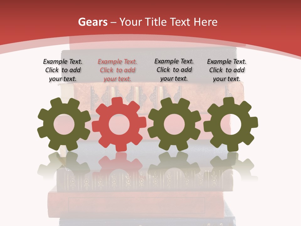 Antique Group Library PowerPoint Template