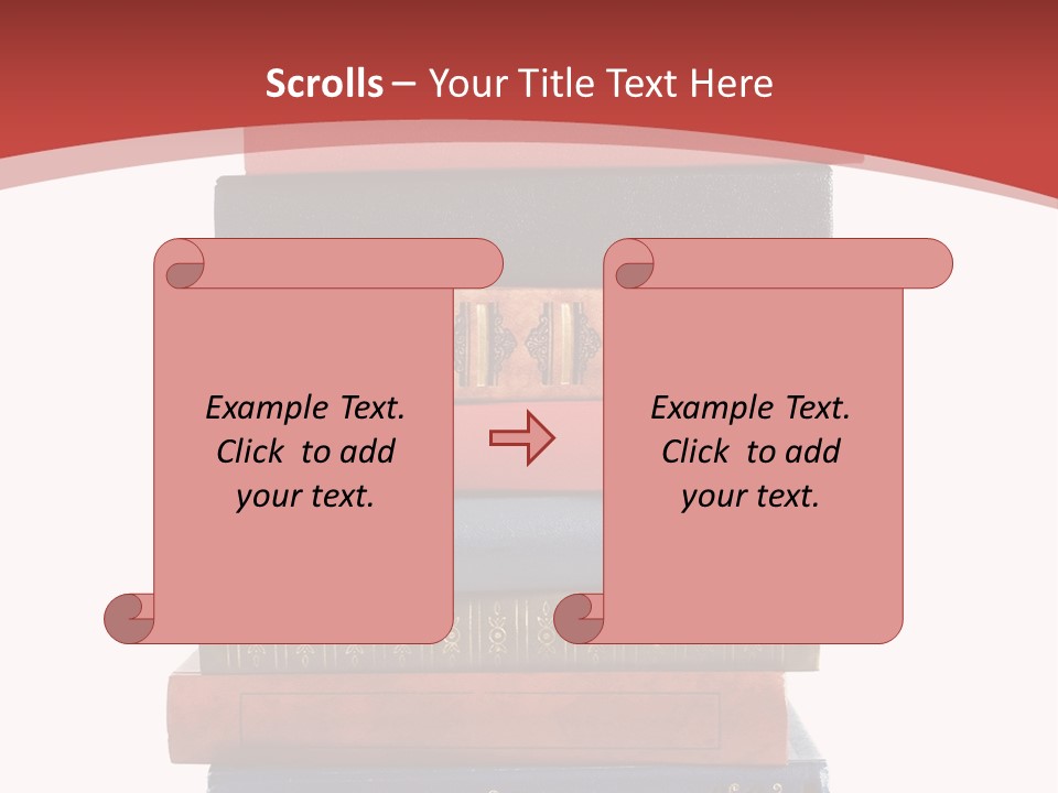 Antique Group Library PowerPoint Template