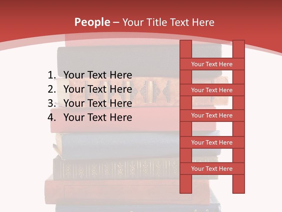 Antique Group Library PowerPoint Template