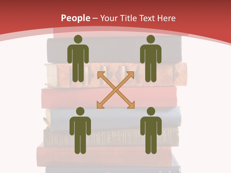 Antique Group Library PowerPoint Template