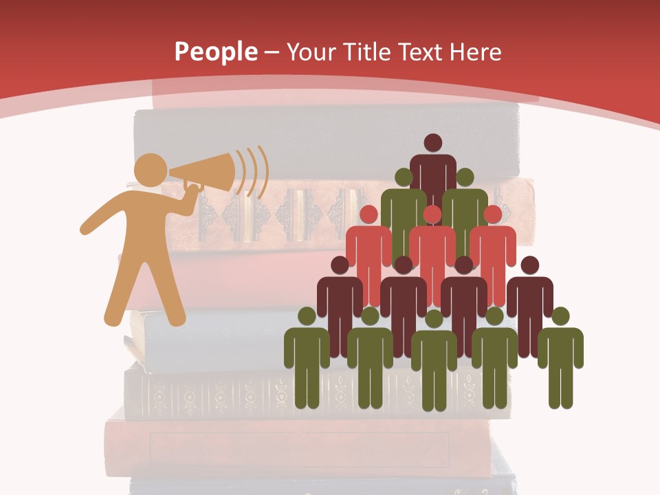 Antique Group Library PowerPoint Template