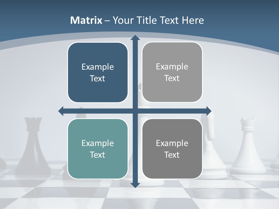 Team White Game PowerPoint Template