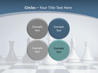 Team White Game PowerPoint Template
