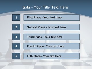 Team White Game PowerPoint Template
