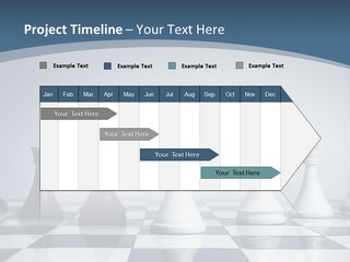 Team White Game PowerPoint Template
