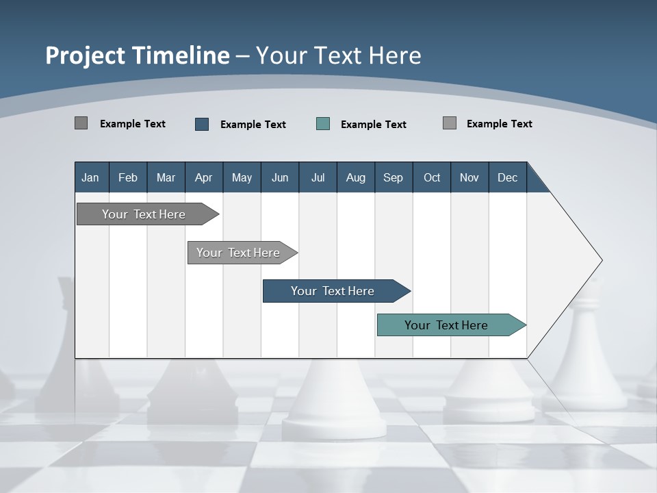 Team White Game PowerPoint Template