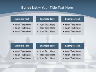 Team White Game PowerPoint Template