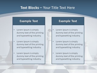 Team White Game PowerPoint Template