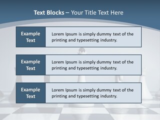 Team White Game PowerPoint Template