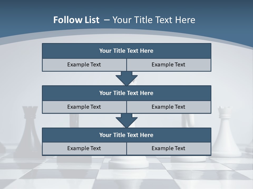 Team White Game PowerPoint Template