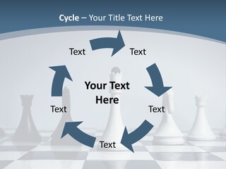 Team White Game PowerPoint Template