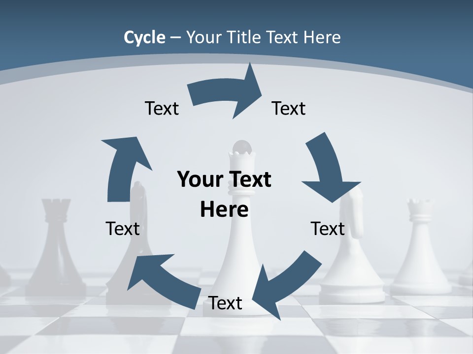 Team White Game PowerPoint Template