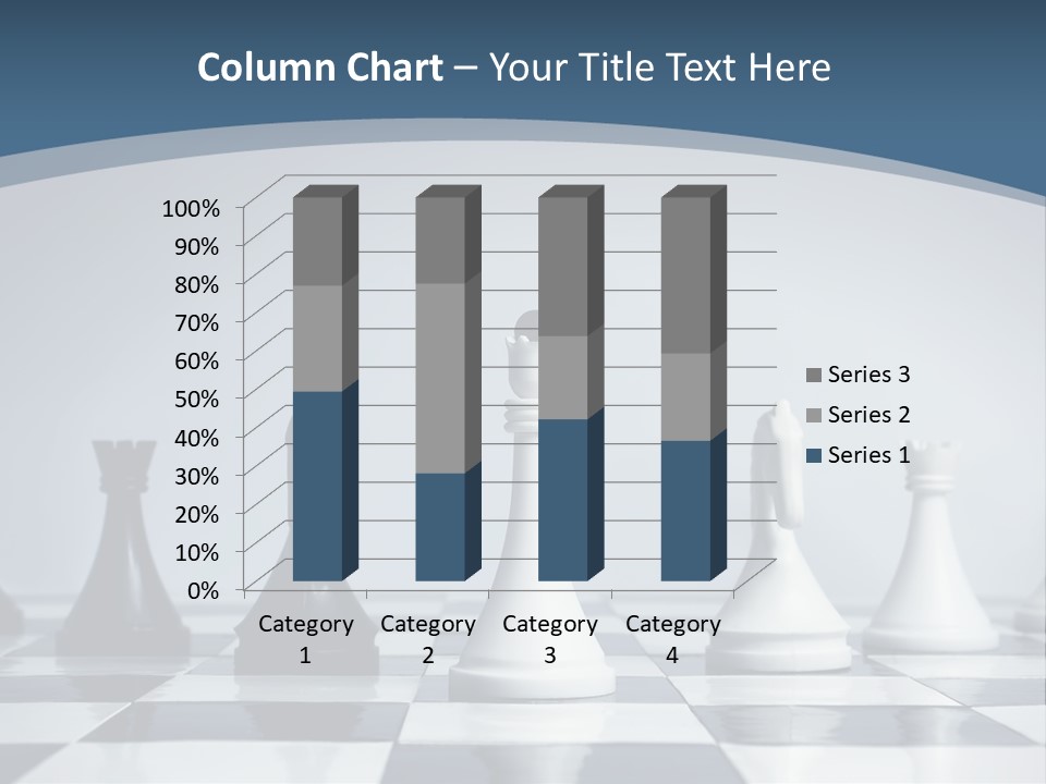 Team White Game PowerPoint Template