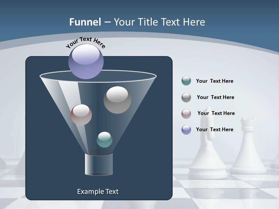 Team White Game PowerPoint Template
