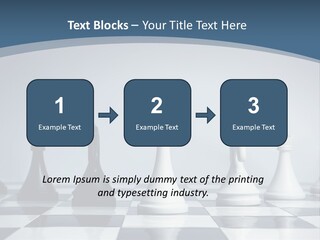 Team White Game PowerPoint Template