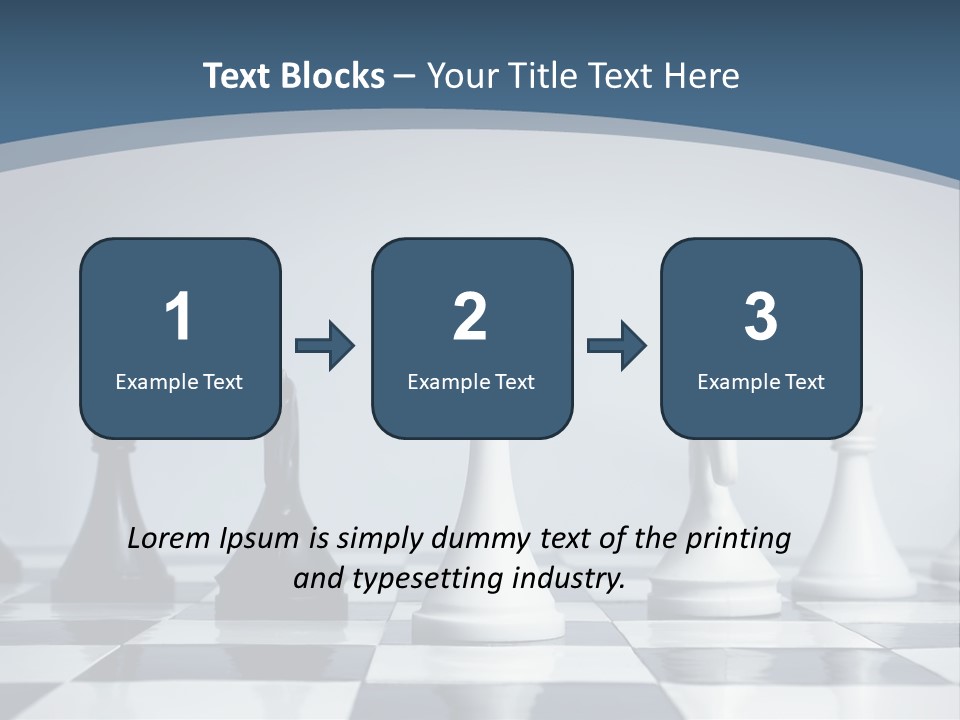 Team White Game PowerPoint Template