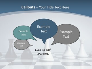 Team White Game PowerPoint Template